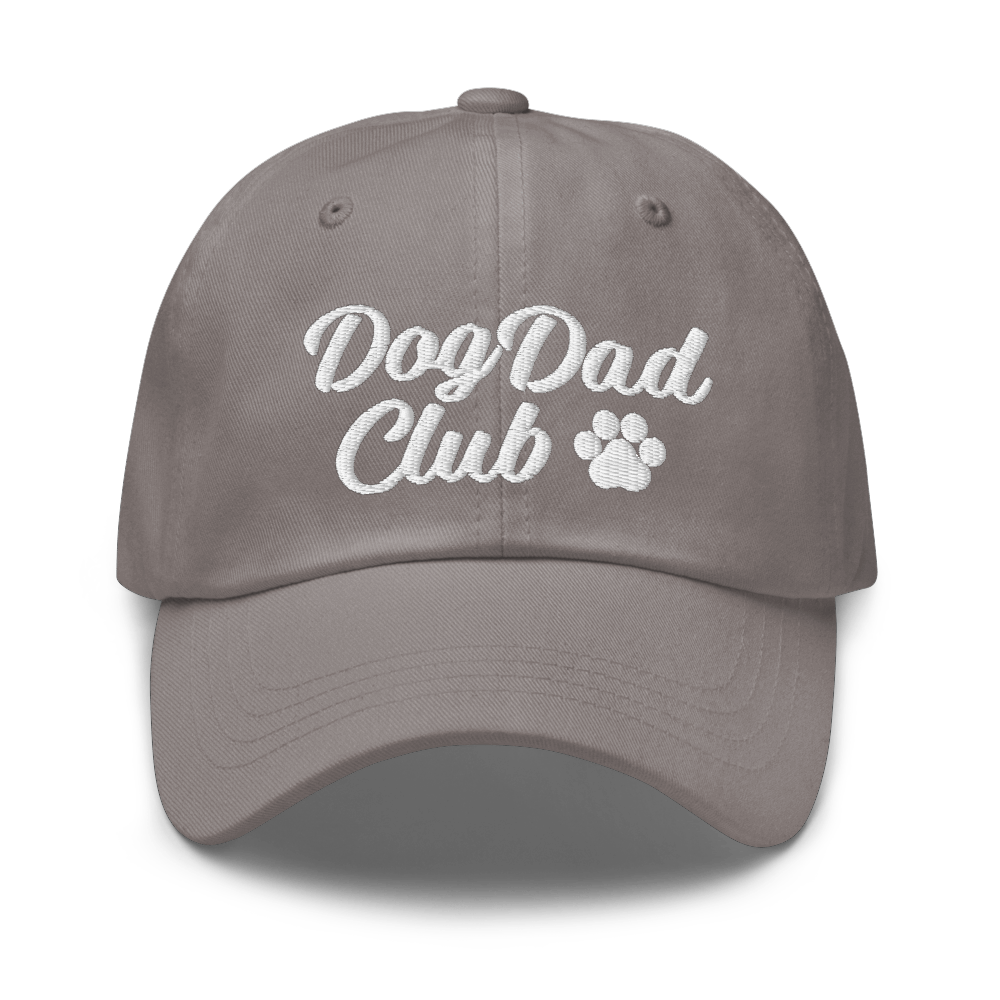 Zelda & Harley Apparel & Accessories Dog Dad Club Hat - Grey