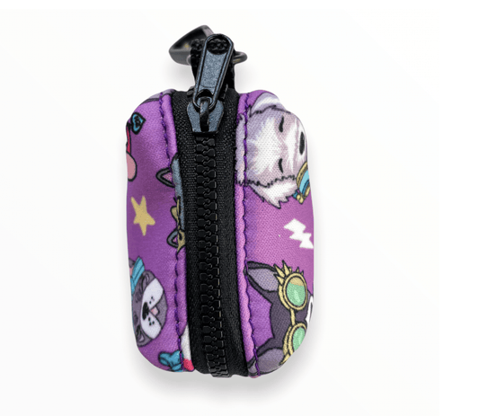 Zelda and Harley Poop Bag Holder Muttallica Poop Bag Holder