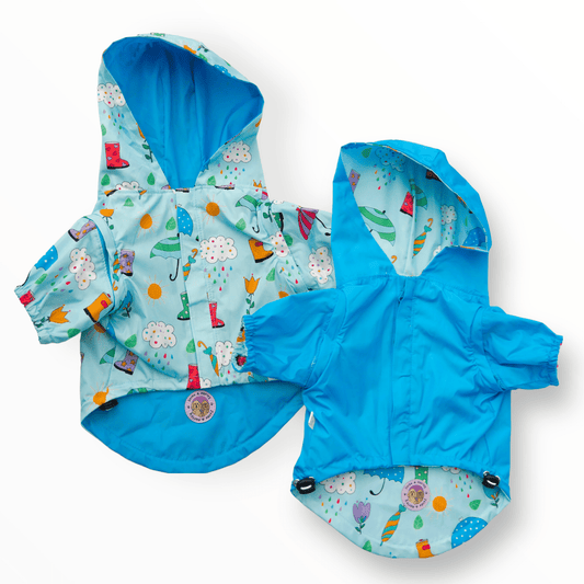 Zelda & Harley Raincoat Showers Reversible Raincoat