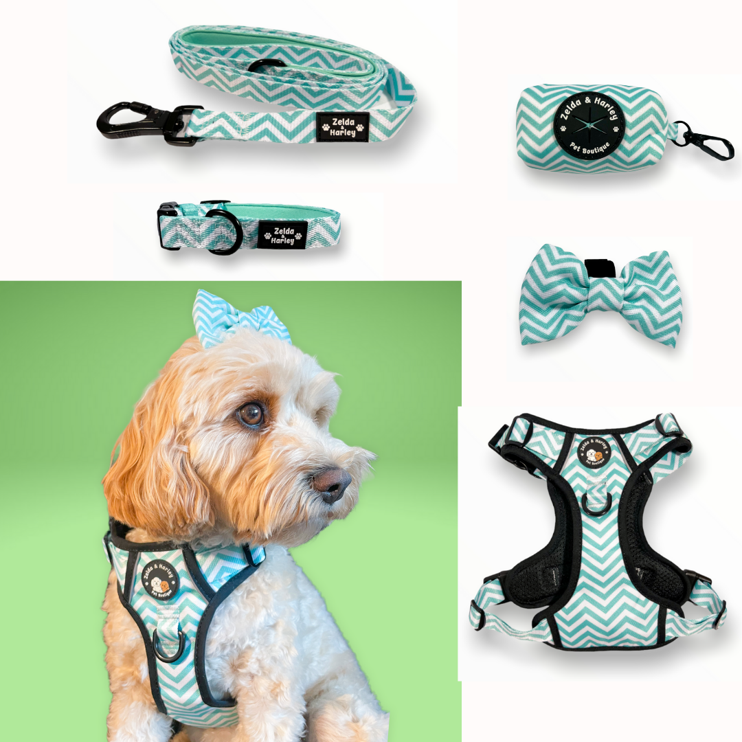 Zig Zag Wag - Pastel Green