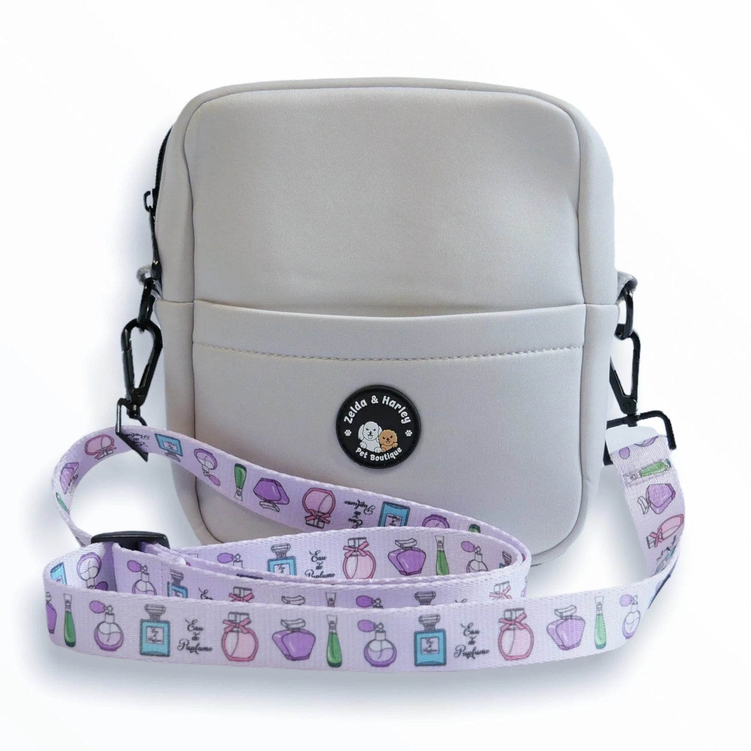Build Your Own - Dog Mom Bag Pale Gray