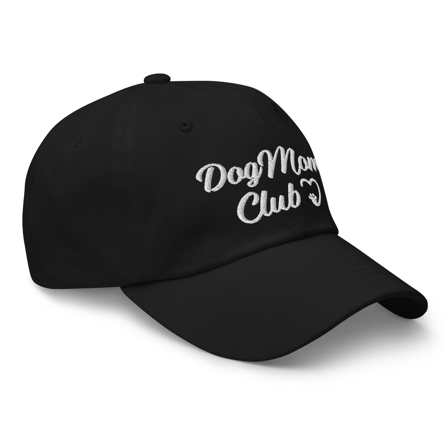 Zelda & Harley Apparel & Accessories Dog Mom Club Hat - Black