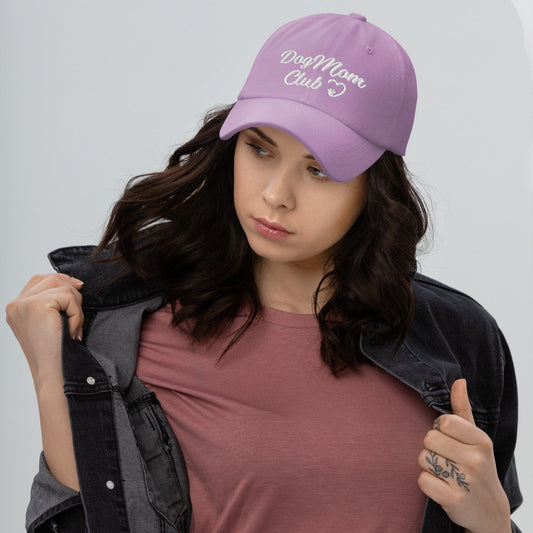 Zelda & Harley Apparel & Accessories Dog Mom Club Hat - Lilac