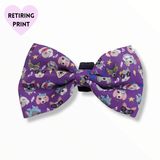 Zelda & Harley Bow One Size Muttallica Bow Tie