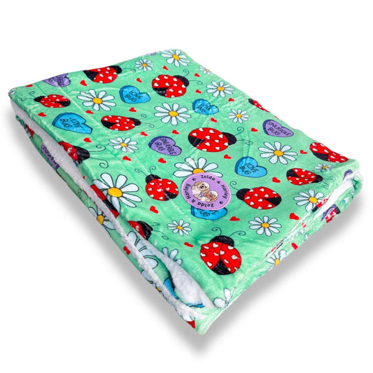 Zelda & Harley Dog Blanket Snuggle Bug Dog Blanket