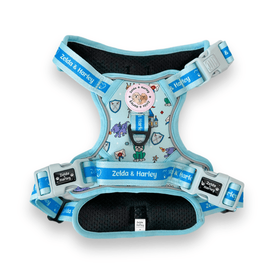 Zelda & Harley Harness Pup Charming - Adventure No Pull Harness