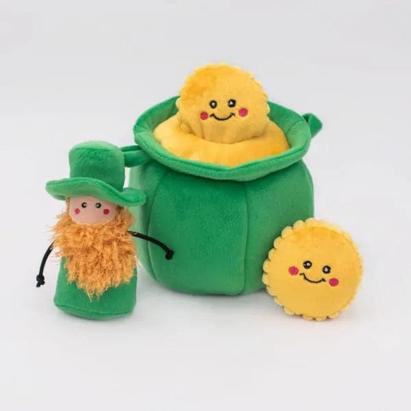 Zippy Paws Animals & Pet Supplies St. Patrick's Burrow™ - Pot of Gold