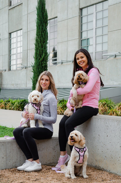 Zelda & Harley Apparel & Accessories Dog Mom Essentials Full Zip Jacket - Grey