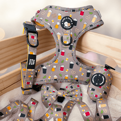 Zelda & Harley Harness Puptober Fest - D-Ring Adjustable Dog Harness